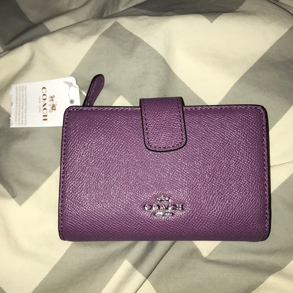 Coach Handbags - Purple Coach Wallet